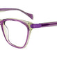 Purple & Light Green Crystal & Purple