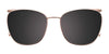 EasyClip EC519 Eyeglasses with Clip-on Sunglasses | Size 50 / Clip Only (Color №030)