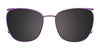 EasyClip EC519 Eyeglasses with Clip-on Sunglasses | Size 50 / Clip Only (Color №080)