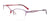 EasyClip EC521 Eyeglasses with Clip-on Sunglasses | Size 52 / Shiny Light Purple & Red