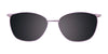 EasyClip EC521 Eyeglasses with Clip-on Sunglasses | Size 52 / Clip Only (Color №030)