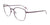 EasyClip EC523 Eyeglasses with Clip-on Sunglasses | Size 53 / Plum & Dark Blue Marbled & Matt Light Steel Plum