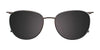 EasyClip EC525 Eyeglasses with Clip-on Sunglasses | Size 48 / Clip Only (Color №020)