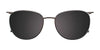 EasyClip EC525 Eyeglasses with Clip-on Sunglasses | Size 48 / Clip Only (Color №060)
