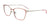 EasyClip EC532 Eyeglasses with Clip-on Sunglasses | Size 54 / Satin Light Pink & Silver