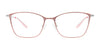 EasyClip EC532 Eyeglasses with Clip-on Sunglasses | Size 54 / Satin Periwinkle & Light Pink