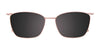 EasyClip EC532 Eyeglasses with Clip-on Sunglasses | Size 54 / Clip Only (Color №030)