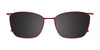 EasyClip EC532 Eyeglasses with Clip-on Sunglasses | Size 54 / Clip Only (Color №035)