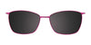 EasyClip EC533 Eyeglasses with Clip-on Sunglasses | Size 56 / Clip Only (Color №080)