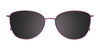 EasyClip EC534 Eyeglasses with Clip-on Sunglasses | Size 54 / Clip Only (Color №080)