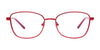EasyClip EC535 Eyeglasses with Clip-on Sunglasses | Size 54 / Satin Light Pink