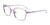 EasyClip EC535 Eyeglasses with Clip-on Sunglasses | Size 54 / Satin Light Purple