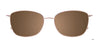 EasyClip EC535 Eyeglasses with Clip-on Sunglasses | Size 54 / Clip Only (Color №030)