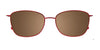 EasyClip EC535 Eyeglasses with Clip-on Sunglasses | Size 54 / Clip Only (Color №035)