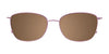 EasyClip EC535 Eyeglasses with Clip-on Sunglasses | Size 54 / Clip Only (Color №080)