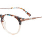 Brown & Blue Marbled & Crystal Light Brown