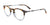 EasyClip EC536 Eyeglasses | Size 45 / Brown & Grey Marbled & Crystal Grey