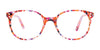 EasyClip EC537 Eyeglasses | Size 45 / Purple Multicolor