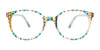 EasyClip EC537 Eyeglasses | Size 45 / Purple Multicolor