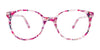 EasyClip EC537 Eyeglasses | Size 45 / Purple Multicolor