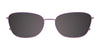 EasyClip EC539 Eyeglasses with Clip-on Sunglasses | Size 55 / Matt Brown & Matt Silver