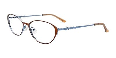 EasyClip EC540 Eyeglasses with Clip-on Sunglasses | Size 54