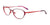 EasyClip EC540 Eyeglasses with Clip-on Sunglasses | Size 54 / Matt Burgundy & Shiny Red