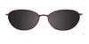 EasyClip EC540 Eyeglasses with Clip-on Sunglasses | Size 54 / Clip Only (Color №030)