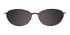 EasyClip EC540 Eyeglasses with Clip-on Sunglasses | Size 54 / Clip Only (Color №090)