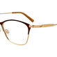 Matt Gold & Matt Dark Brown
