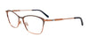 EasyClip EC541 Eyeglasses with Clip-on Sunglasses | Size 53 / Matt Brown & Matt Grey