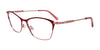 EasyClip EC541 Eyeglasses with Clip-on Sunglasses | Size 53 / Matt Brown & Matt Grey