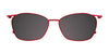 EasyClip EC541 Eyeglasses with Clip-on Sunglasses | Size 53 / Matt Brown & Matt Grey