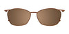 EasyClip EC541 Eyeglasses with Clip-on Sunglasses | Size 53 / Clip Only (Color №010)