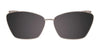 EasyClip EC542 Eyeglasses with Clip-on Sunglasses | Size 55 / Clip Only (Color №030)