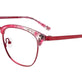 Matt Red & Marbled Red & Crystal