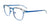 EasyClip EC544 Eyeglasses with Clip-on Sunglasses | Size 49 / Matt Blue & Marbled Blue & Crystal