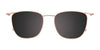 EasyClip EC544 Eyeglasses with Clip-on Sunglasses | Size 49 / Clip Only (Color №030)