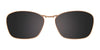 EasyClip EC545 Eyeglasses with Clip-on Sunglasses | Size 56 / Clip Only (Color №030)