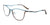 EasyClip EC546 Eyeglasses with Clip-on Sunglasses | Size 53 / Matt Brown & Matt Blue