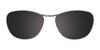 EasyClip EC546 Eyeglasses with Clip-on Sunglasses | Size 53 / Matt Brown & Matt Blue