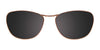 EasyClip EC546 Eyeglasses with Clip-on Sunglasses | Size 53 / Matt Brown & Matt Blue
