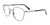 EasyClip EC547 Eyeglasses with Clip-on Sunglasses | Size 51 / Satin Blue & Shiny Steel Blue