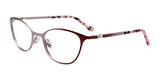 EasyClip EC548 Eyeglasses Matt Brown & Matt Silver