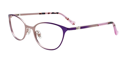 EasyClip EC548 Eyeglasses Matt Purple & Matt Light Lilac