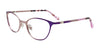 EasyClip EC548 Eyeglasses | Size 46 / Matt Brown & Matt Silver