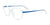 EasyClip EC550 Eyeglasses with Clip-on Sunglasses | Size 52 / Crystal & Brushed Blue Steel