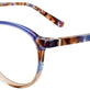Bleu & Brown Marbled & Blue & Light Brown