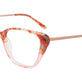 Red Marbled & Light Crystal Pink