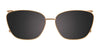 EasyClip EC552 Eyeglasses with Clip-on Sunglasses | Size 53 / Clip Only (Color №010)